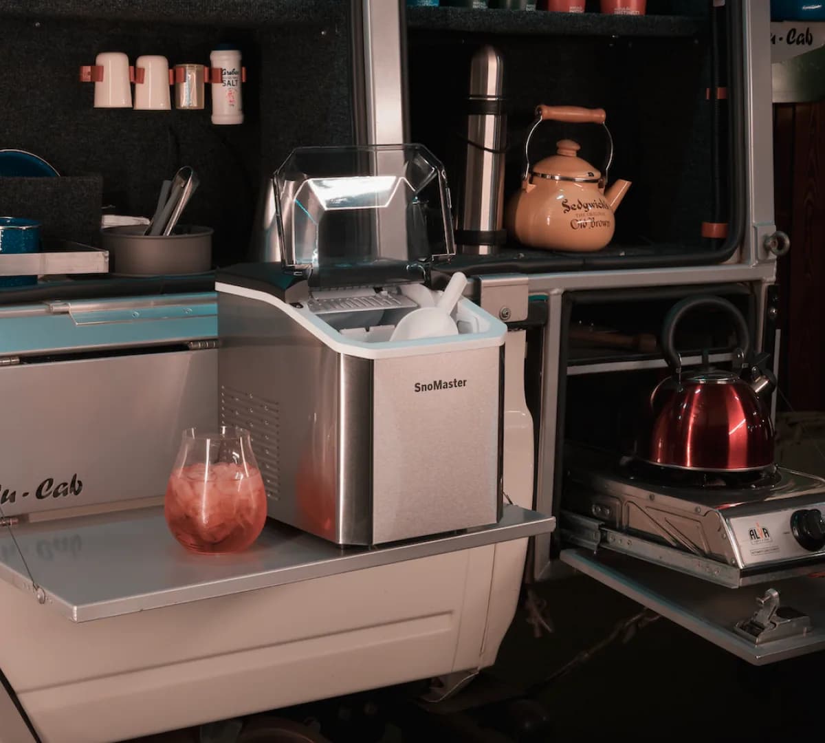 SnoMaster beverage cooler in a modern South African home
