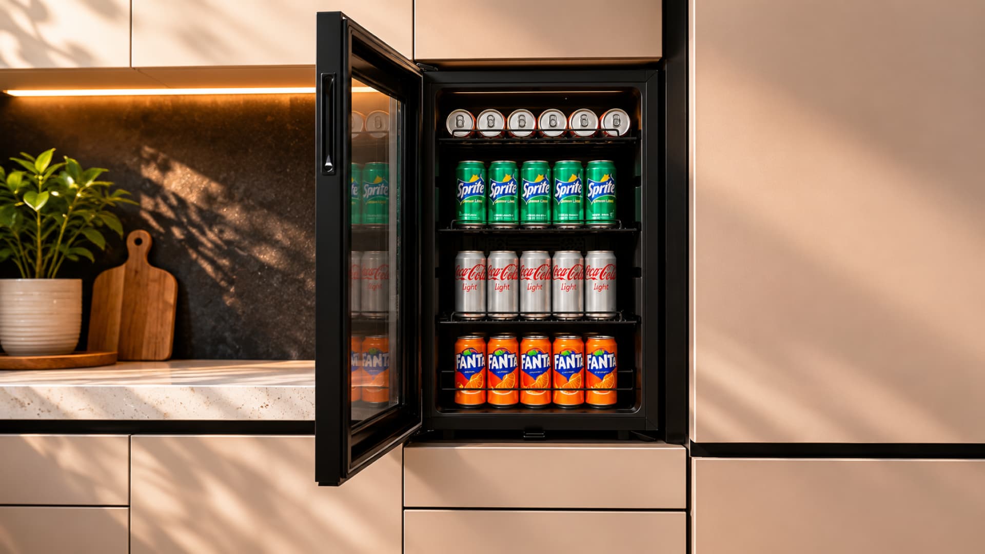 SnoMaster beverage cooler for South African home bars, offices and entertainment spaces