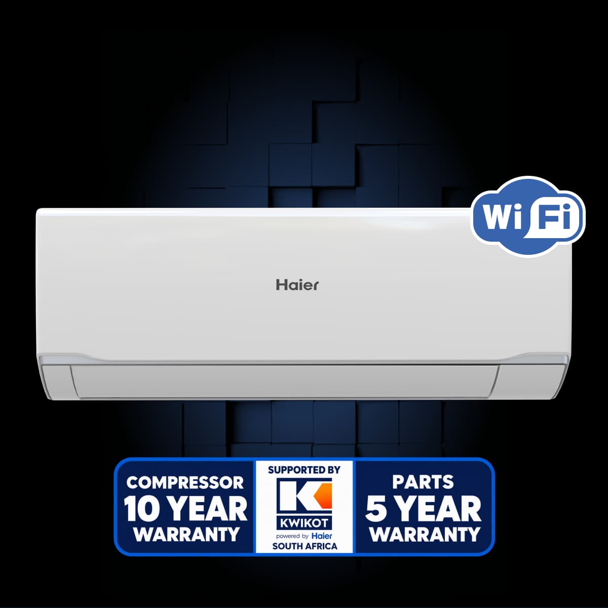 Haier Real ECO Wall Split Inverter Air Conditioner - Wi-Fi Enabled