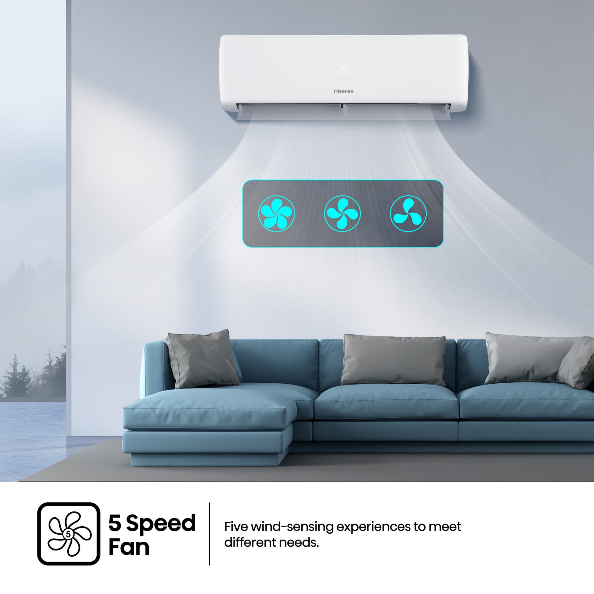 Hisense Aeolus Non-Inverter Air Conditioner