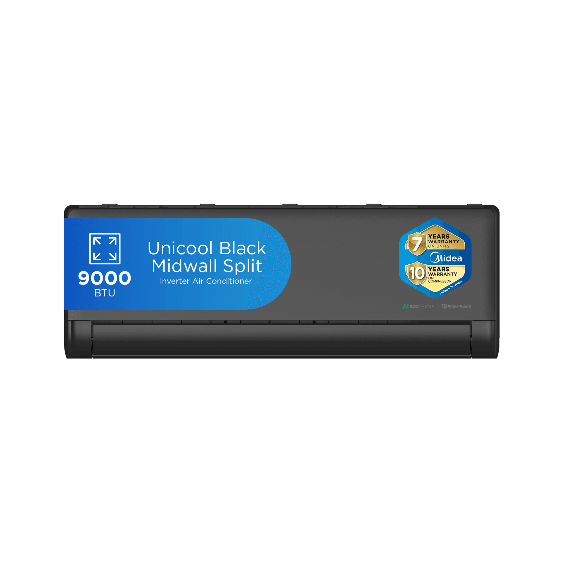 Midea UniCool Wall Split Inverter Air Conditioner - Black