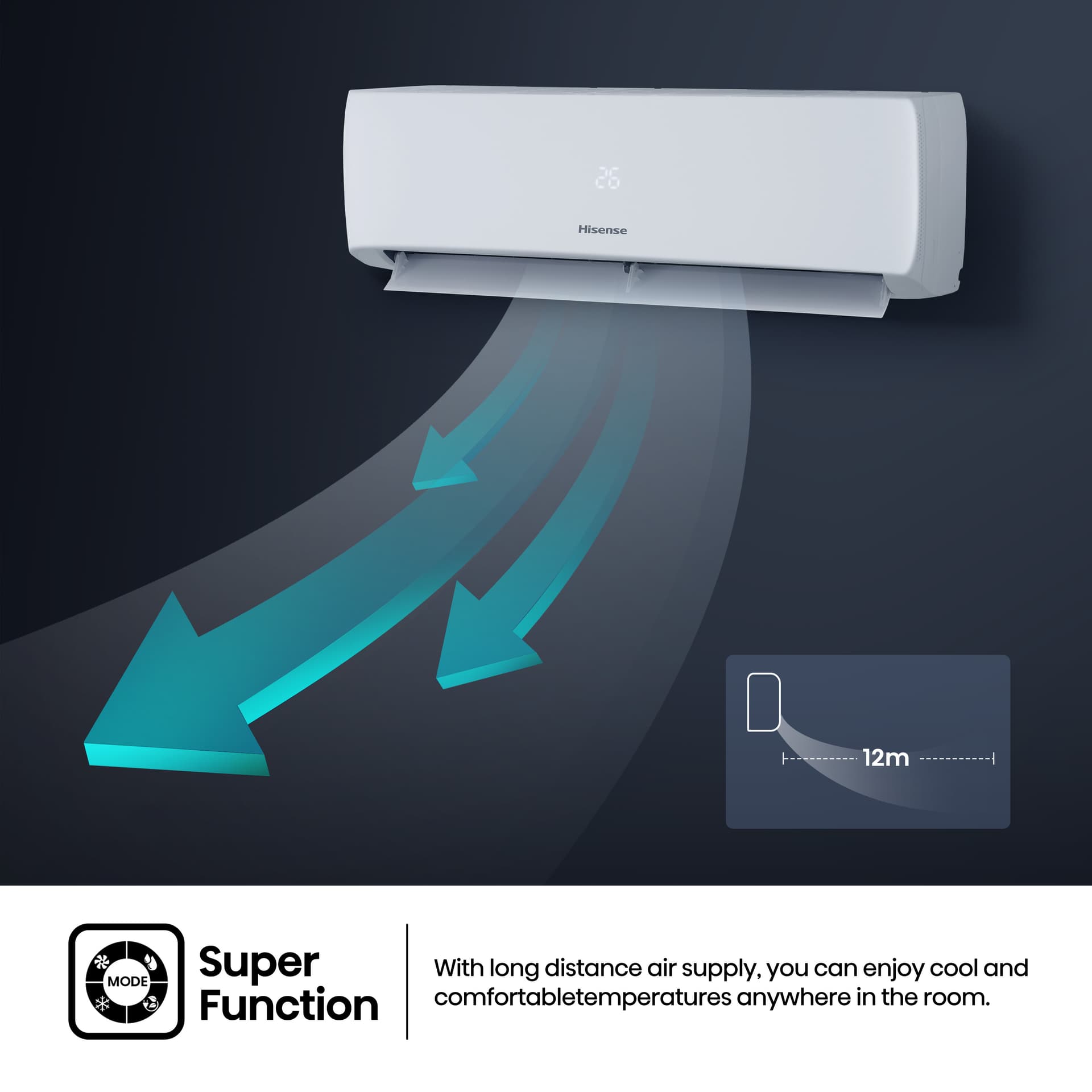 Hisense Aeolus Non-Inverter Air Conditioner