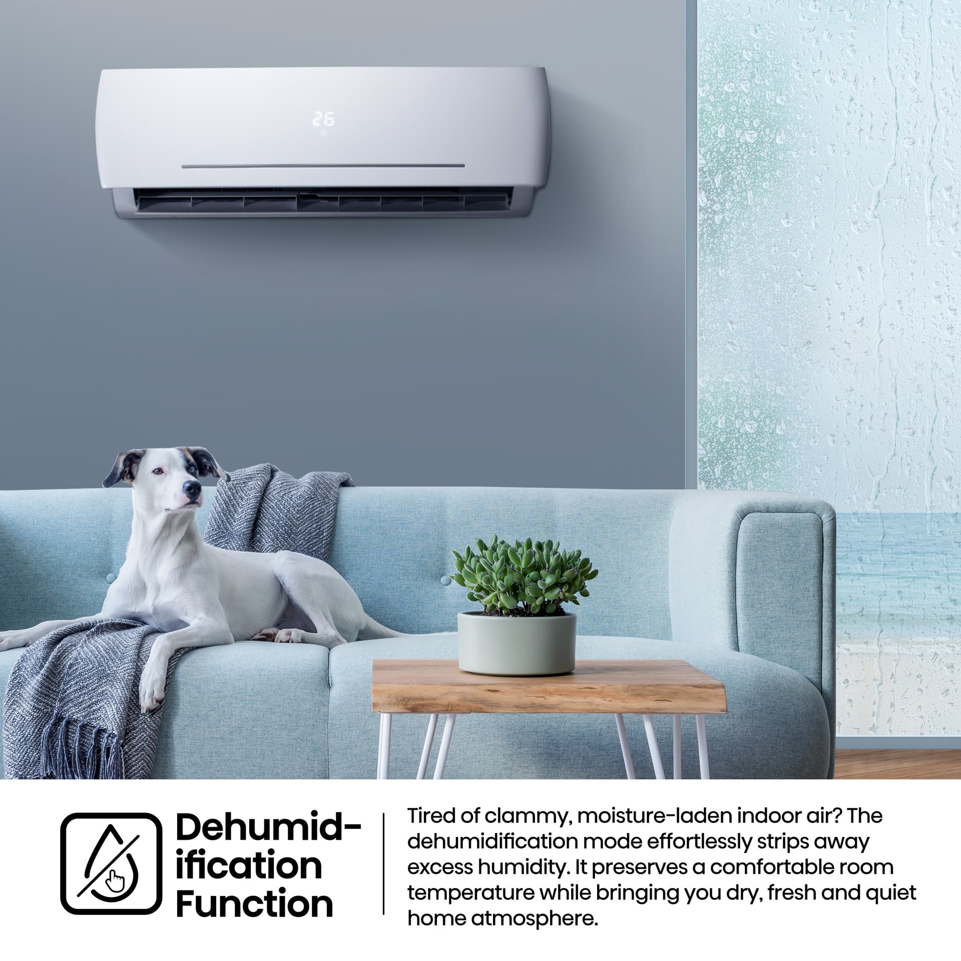 Hisense High Comfort Wall Split Inverter Air Conditioner
