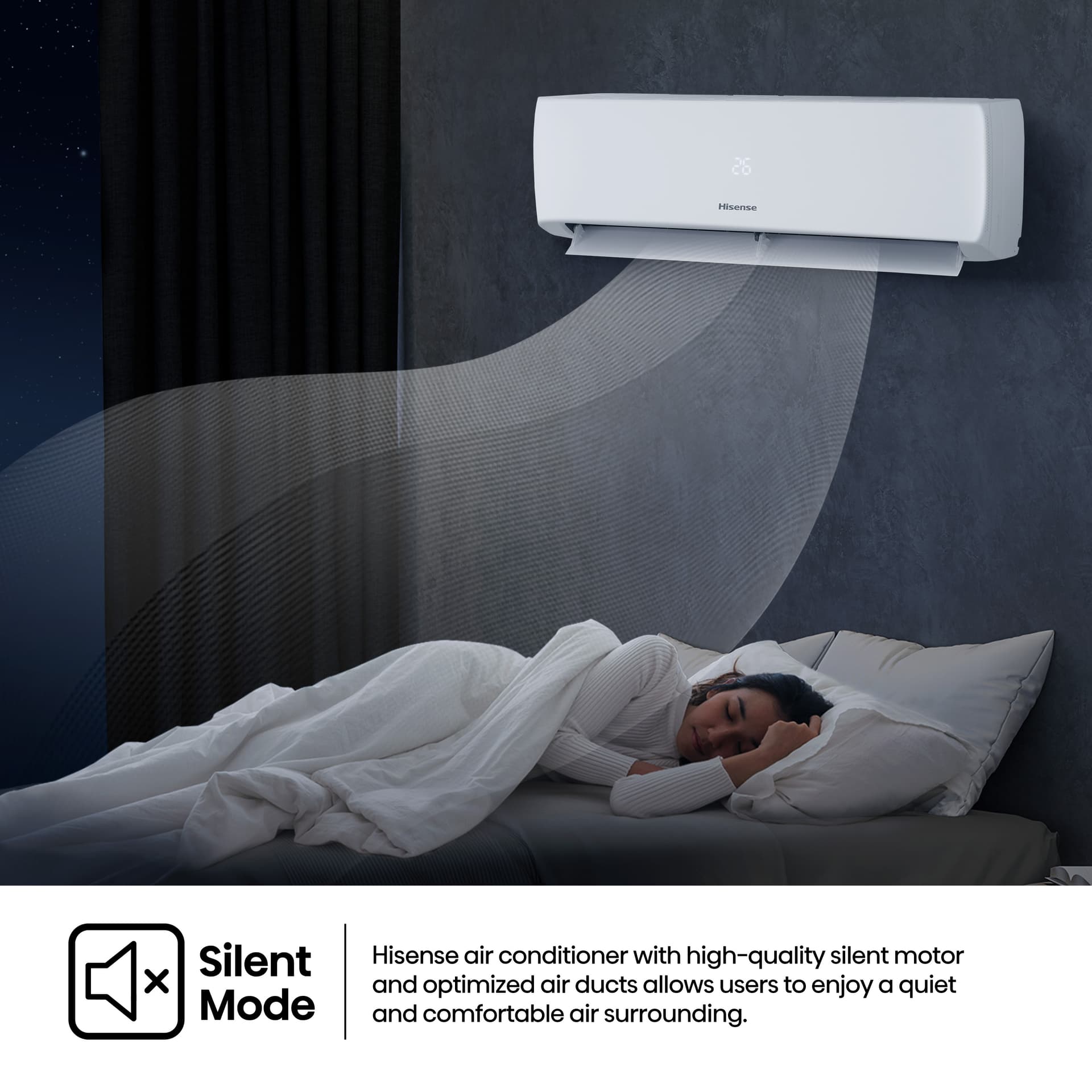 Hisense Aeolus Non-Inverter Air Conditioner
