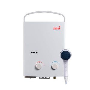Totai 5L Camping Gas Geyser Water Heater (Includes Shower Kit)-13/GWH5LC
