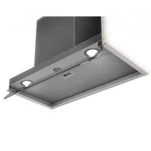 Elica 90cm Built-In Cooker Hood (Stainless Steel & White Glass)