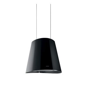 Elica 50cm Pendant Cooker Hood (Black) - 10/JUNO BLK