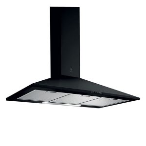 Elica 90cm Pyramid Style Cooker Hood (Black) - 10/MISSY90 BLK