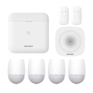 HIKVISION-AX-PRO-64-ZONE-Indoor-Alarm-Starter-Kit-Four-Detector-Passives-(Wi-Fi,-3G-&-LTE)