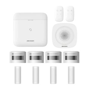 HIKVISION-AX-PRO-64-ZONE-Outdoor-Alarm-Starter-Kit-Four-Camera-Passives-Wi-Fi,-3G-&-LTE copy