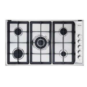 ELBA-CLASSIC-90CM-5-BURNER-GAS-HOB--STAINLESS-STEEL
