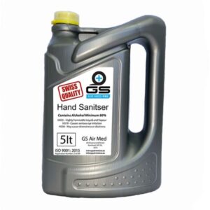 GS Air Med Sanitiser 80% Alchohol 5 lt