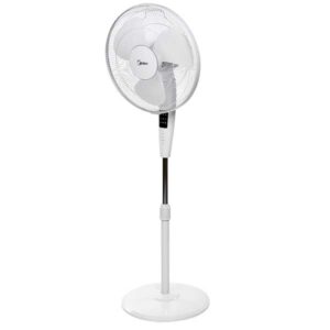 Midea Floor Fan White with Remote
