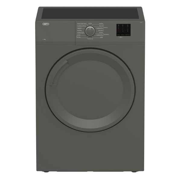 Defy 8kg Freestanding Air Vented Tumble Dryer - Manhattan Gray DTD317