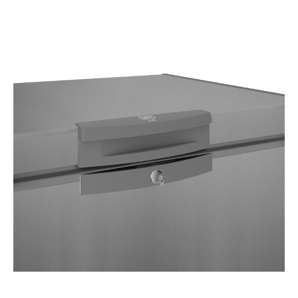 Defy 195L Freestanding Chest Freezer - Satin Metallic DMF513 - AC