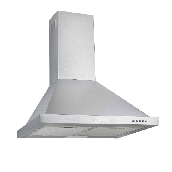 Defy 60cm Built-In Chimney Cooker Hood - Silver Inox DCH311