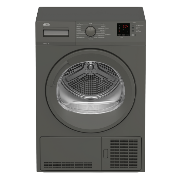 Defy 10kg Freestanding Condenser Tumble Dryer - Manhattan Gray DTD322