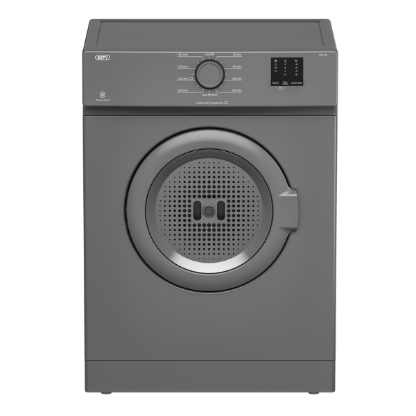 Defy 6kg Freestanding Air Vented Tumble Dryer - Manhattan Gray DTD236