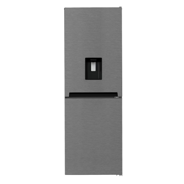Defy 245L Freestanding Fridge/Freezer - Satin Metallic DAC449