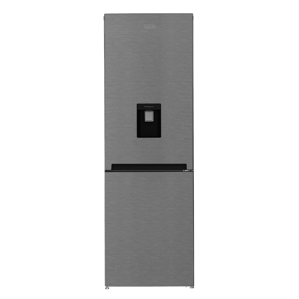 Defy 348L Freestanding Fridge/Freezer - Satin Metallic DAC645