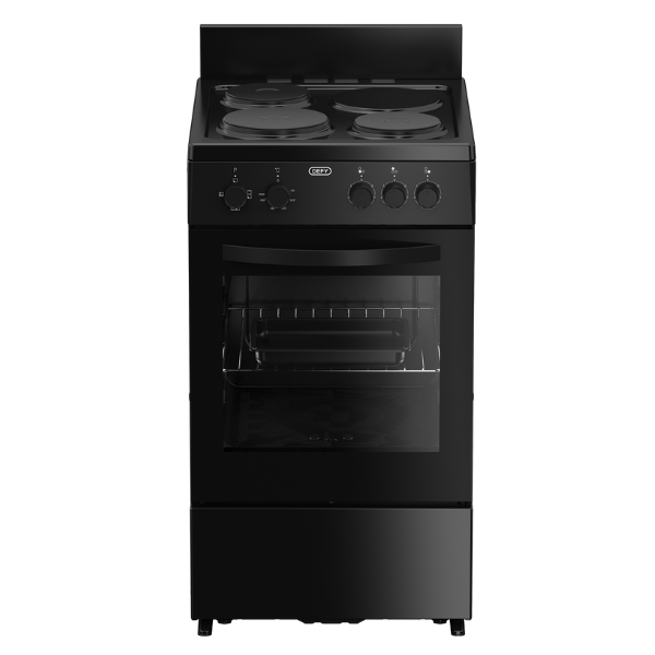 Defy 50cm Freestanding Electric Cooker - Black DSS553