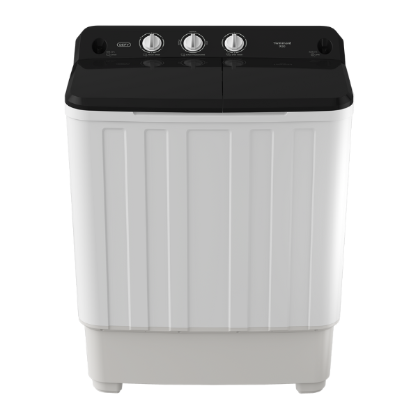 Defy 9kg Freestanding Twin Tub Top Loader Washing Machine - White DTT169