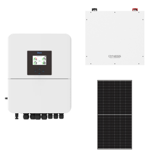 Deye 5kW Solar, Inverter & Battery Combo Deal - 1 X Deye 5kW Inverter, 1 X 5kW Dyness Lithium Ion Battery & 3 X Sunova 585W Solar Panels