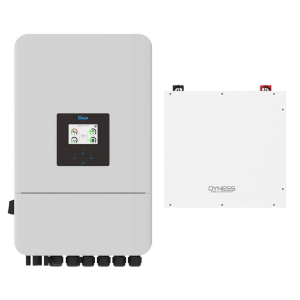 Deye 8kW Inverter & Battery Combo Deal - 1 X Deye 8kW Inverter & 1 X Dyness 5kW 100Ah 51.2V Lithium Ion Batteries
