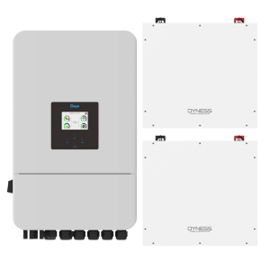 Deye 8kW Inverter & Battery Combo Deal - 1 X Deye 8kW Inverter & 2 X Dyness 5kW 100Ah 51.2V Lithium Ion Batteries