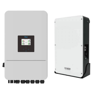 Deye 8kW Inverter & Battery Combo Deal - 1 X Deye 8kW Inverter & 1 X Dyness 10kW 200Ah 51.2V Lithium Ion Batteries