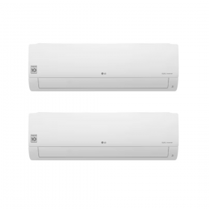 LG Combo Deal - Dual Cool + Wall Split Inverter Air Conditioner (12000 btu/hr + 12000 btu/hr)