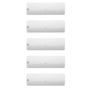 LG Combo Deal - Dual Cool + Wall Split Inverter Air Conditioner (12000 btu/hr + 12000 btu/hr+ 12000 btu/hr+ 12000 btu/hr+ 12000 btu/hr)