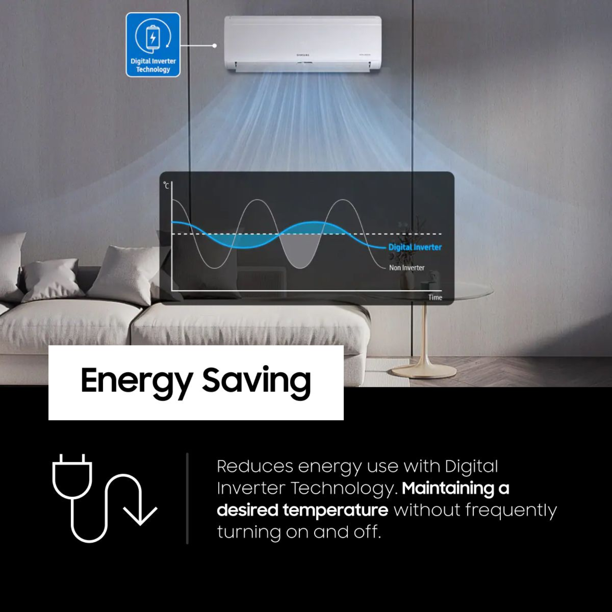 Samsung AR40 Wall Split 24000 Btu/hr Inverter Air Conditioner - Image 13