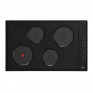 Defy 90cm Gemini Solid Hob – Black - DHD416