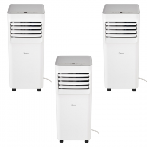 Midea Combo Deal- Midea Portable Air Conditioner (9000 Btu/hr + 9000 Btu/hr + 9000 Btu/hr)