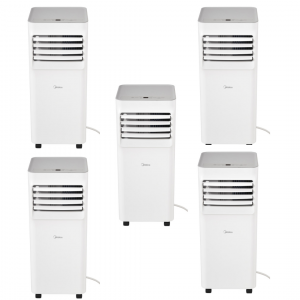 Midea Combo Deal- Midea Portable Air Conditioner (9000 Btu/hr + 9000 Btu/hr + 9000 Btu/hr + 9000 Btu/hr + 9000 Btu/hr)
