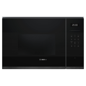 Bosch Series 6 Built-In Microwave with Grill - Black Stainless Steel (59 x 38cm) BEL554MH2Z